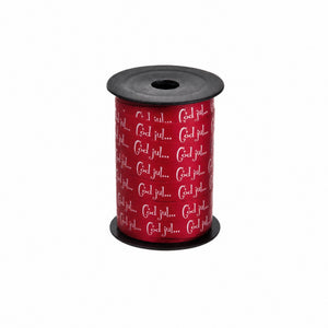 Presentband med "God jul"