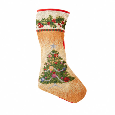 Julstrumpa med klassiskt motiv