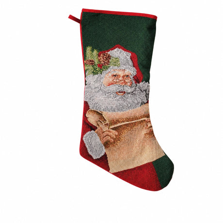 Julstrumpa med jultomte
