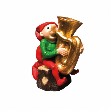Bramming tomte spelar musik 8 cm hög