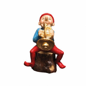Bramming tomte spelar musik 8 cm hög