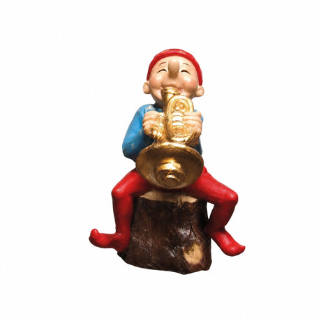 Bramming tomte spelar musik 8 cm hög