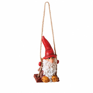 Kotte tomte på gunga