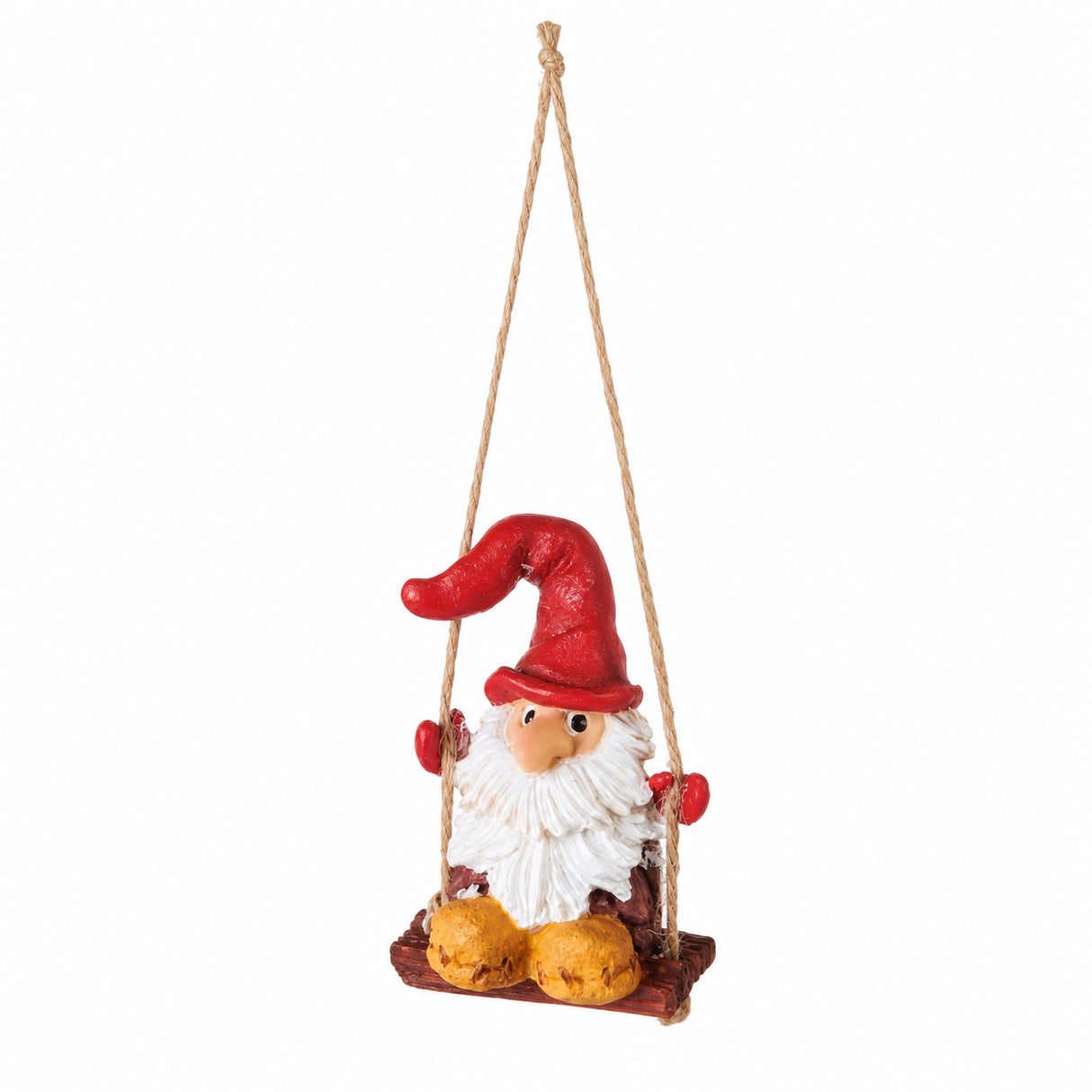 Kotte tomte på gunga