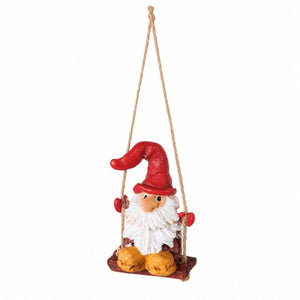 Kotte tomte på gunga