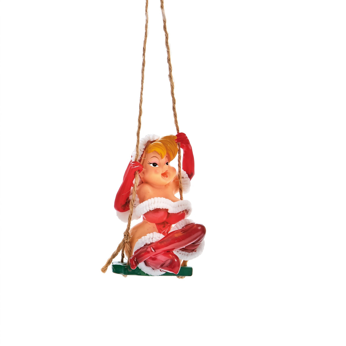 Julgodis på gunga