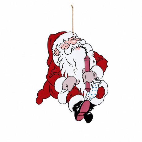 Bramming trätomte med julmotiv