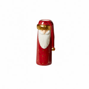 Vas med jultomten 10 cm hög