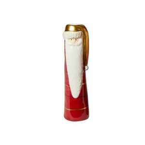 Vas med jultomten 15 cm hög