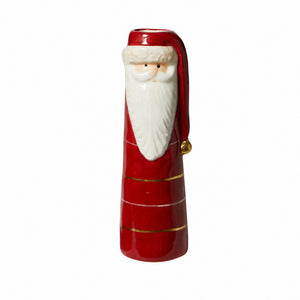 Vas med jultomten 17 cm hög