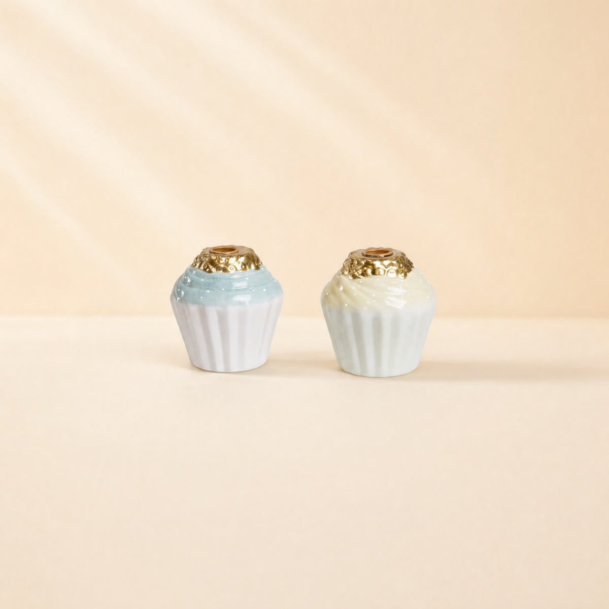 Ljusstake för tunna ljus muffins 7 cm hög
