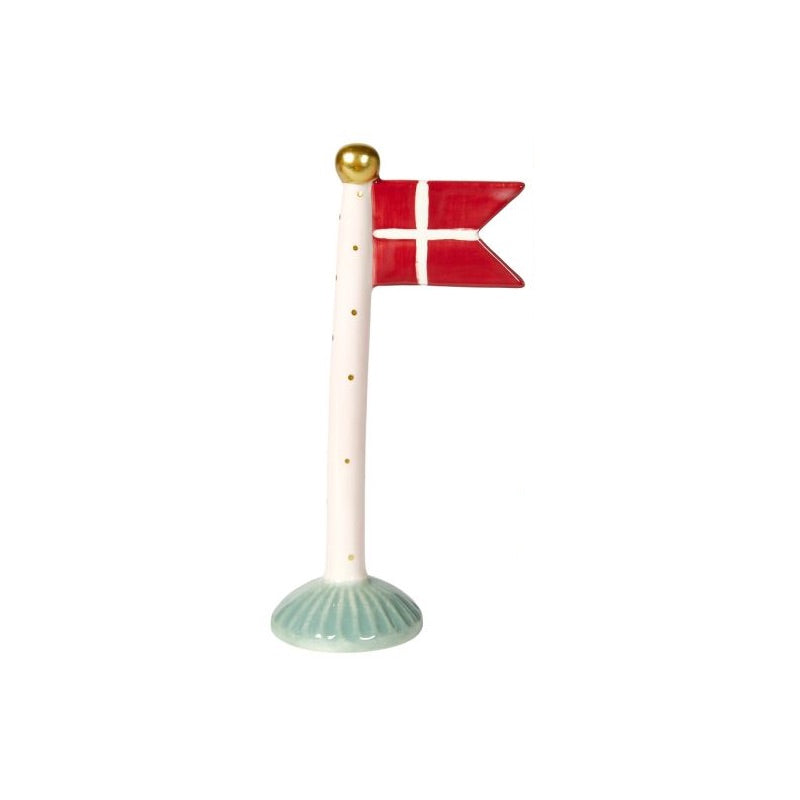 Flagga 19 cm hög