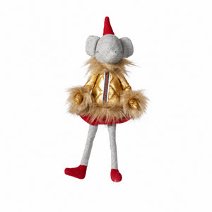 Elefant med guldjacka