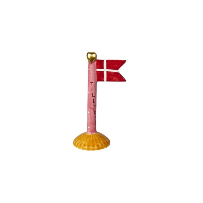 Speedtsbergs flagga med gratulationer