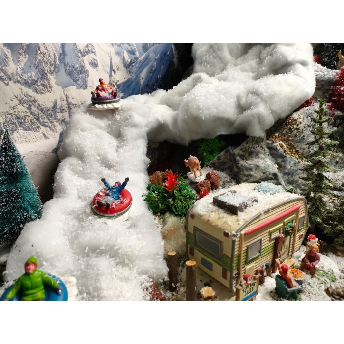 Sneunderlag foldbart stort ark