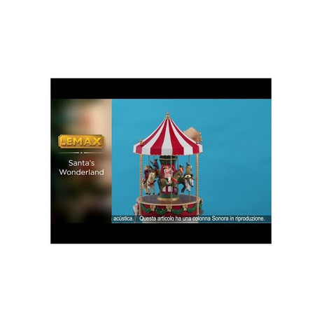 Christmas Cheer Carousel Julkarusell