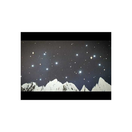 Bakgrund på canvas med lysande stjärnor