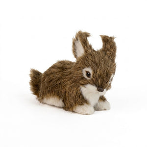 Hare med konstgjord päls 7 cm hög