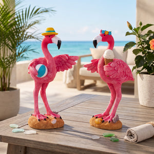 Flamingo på semester
