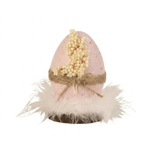 Dekorerat påskägg 12 cm högt