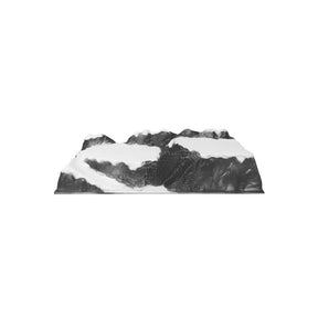 Bjergfundament landsbygletscher