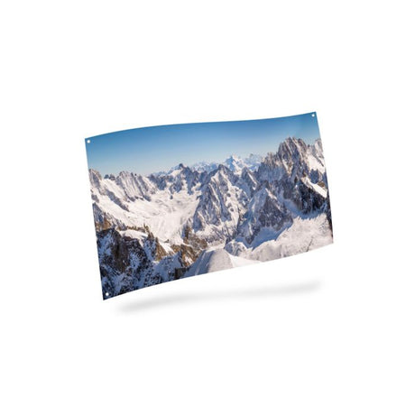 Baggrund med bjergkæde