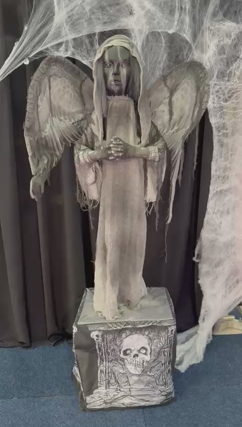 Rædselsengel med animationer til Halloween dekoration