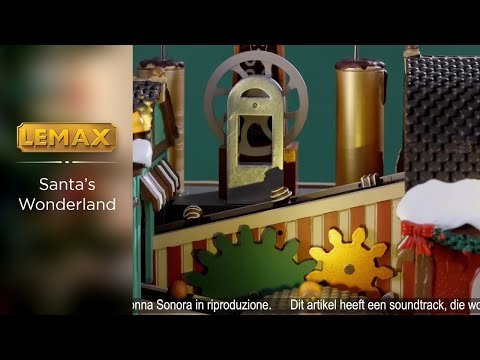 Chokoladefabrik til juleby fra Lemax