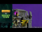 Gates To The Underworld Halloween pynt fra Lemax Spooky Town med lys 