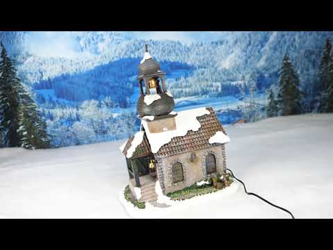 Luville kyrka med klockar