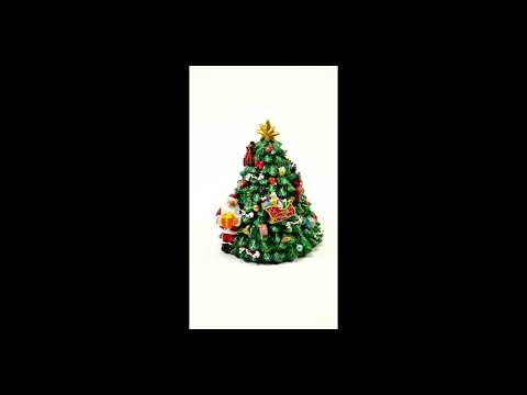 Spilledåse Juletræ 16 cm højt