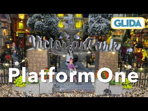 Glida Plattform för rörliga figurer