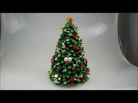 Speldosa Julgran 23 cm högt