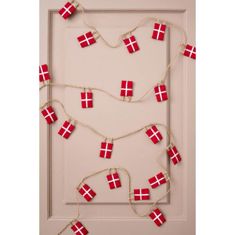 Ib Laursen flagranke med 20 flag