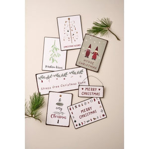 Metalskilt Mistletoe Kisses