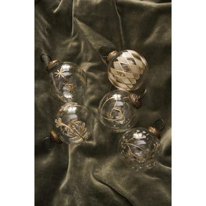 Ib Laursen sæt med klare julekugler 