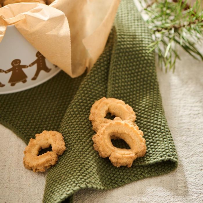 Håndklæde Mynte oliven