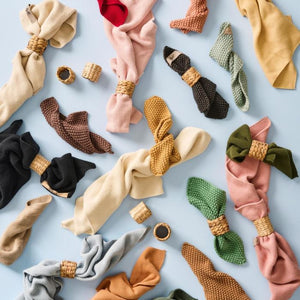 Håndklæde Mynte cornflower