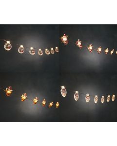 LED-lyskæde med figurer