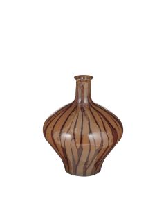 Palermo vase brun 46 cm høj