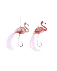 Julgranskula flamingo