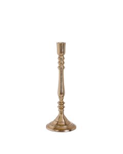 Rocco candleholder gold - h32,5xd11,5cm