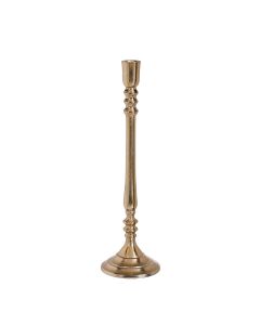 Rocco candleholder gold - h40xd11,5cm