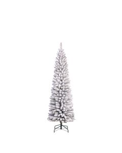 Jurva snehvidt juletræ 185 cm højt