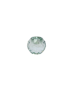 Ljusstake diamant aqua 5 cm hög