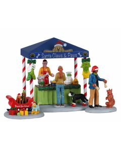 Santa Claws & Paws set Of 3