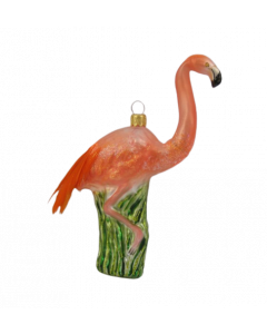 Julekugle Flamingo