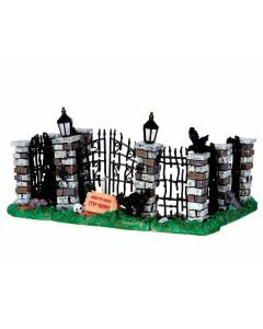 Spooky Iron Gate and Fence