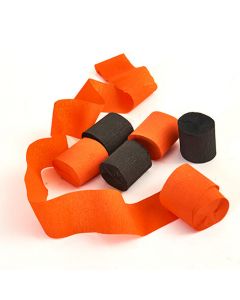 Creperullar i svart och orange