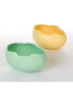 Æggeskal i keramik